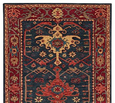Channing Persian-Style Hand-Tufted Wool Rug | Pottery Barn (US)