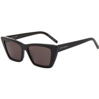 Saint Laurent Sunglasses Women's Saint Laurent SL 276 Sunglasses in Black/Grey | END. Clothing | End Clothing (US & RoW)