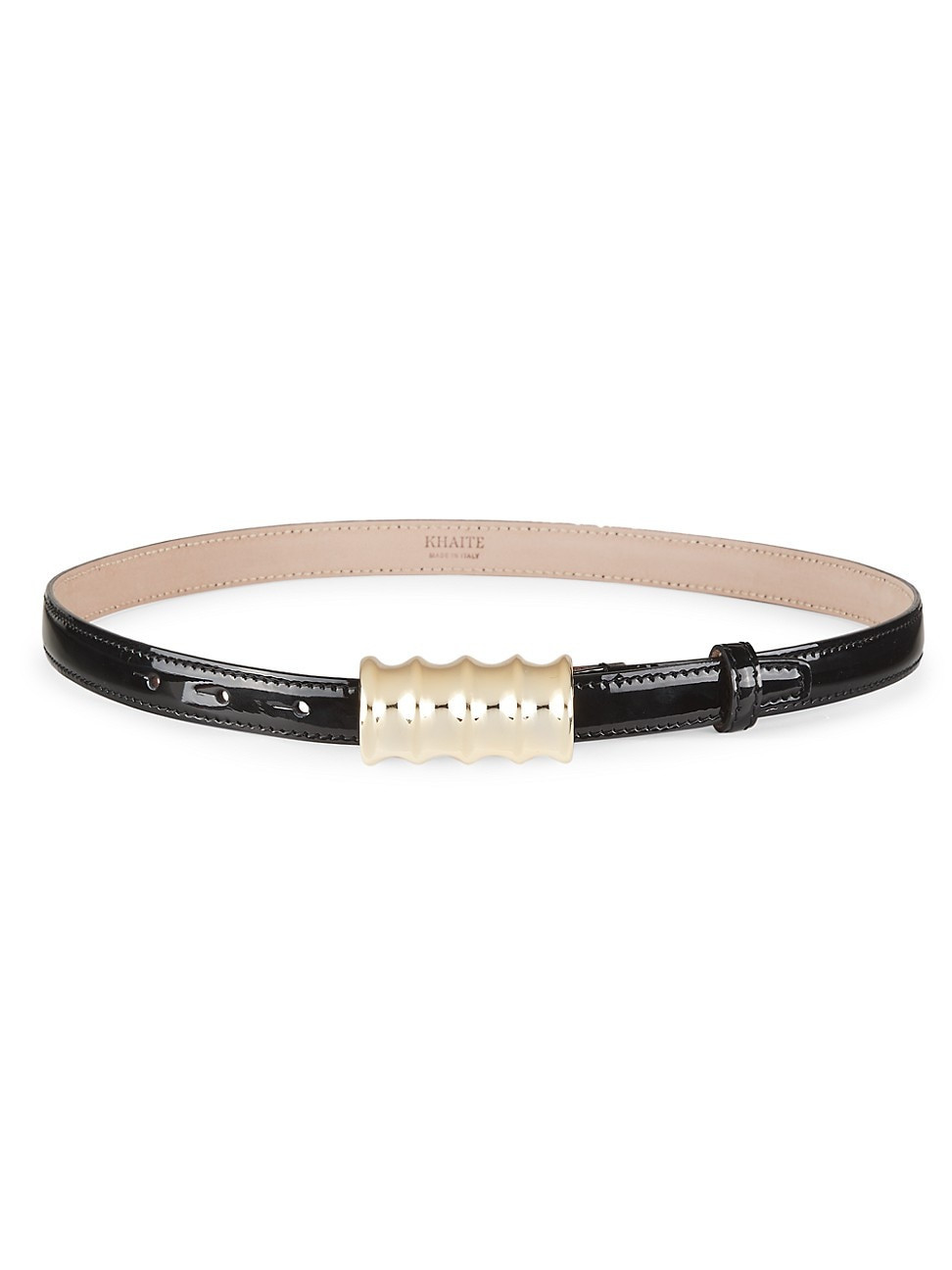 Women's The Small Julius Patent Leather Belt - Black - Size Small | Saks Fifth Avenue