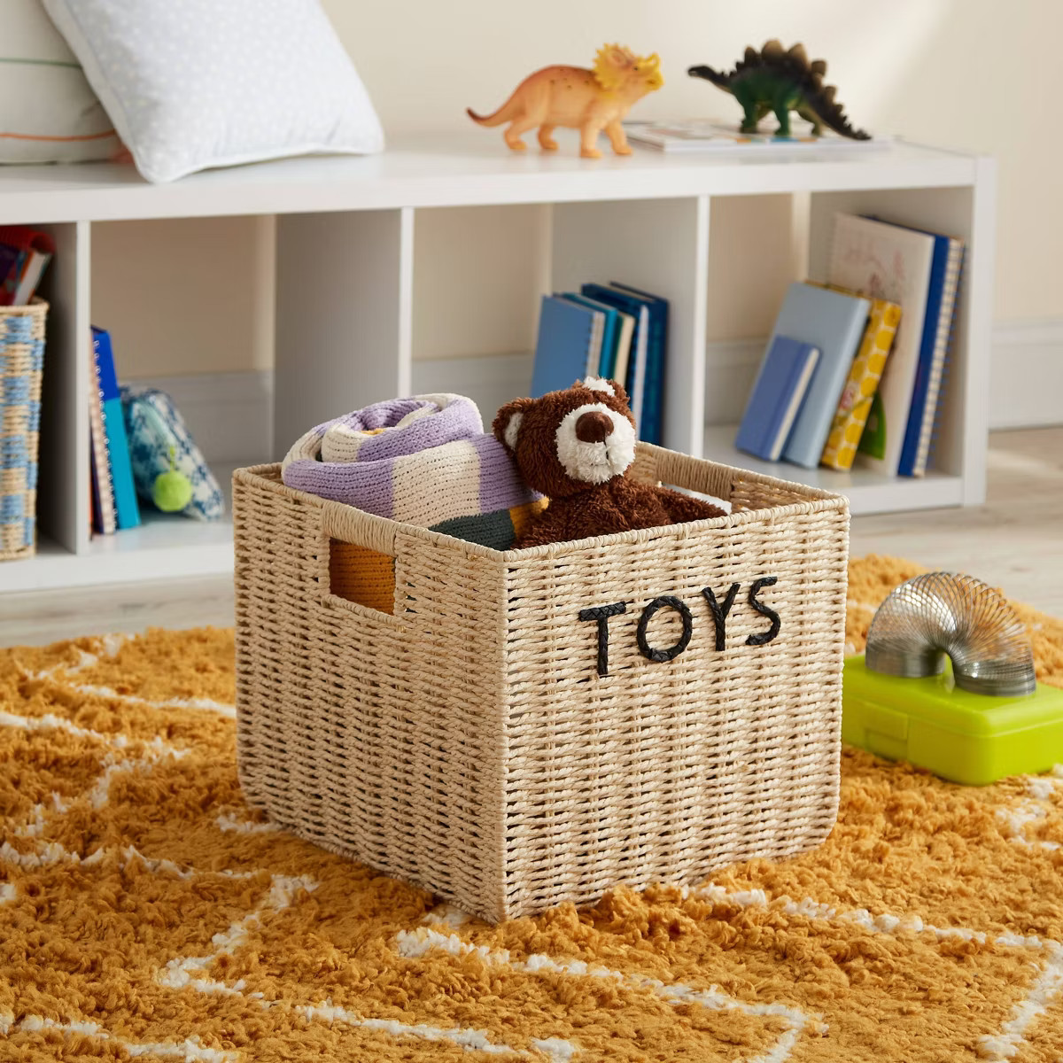 Kids' Large Woven Toys Storage Basket - Pillowfort™ | Target