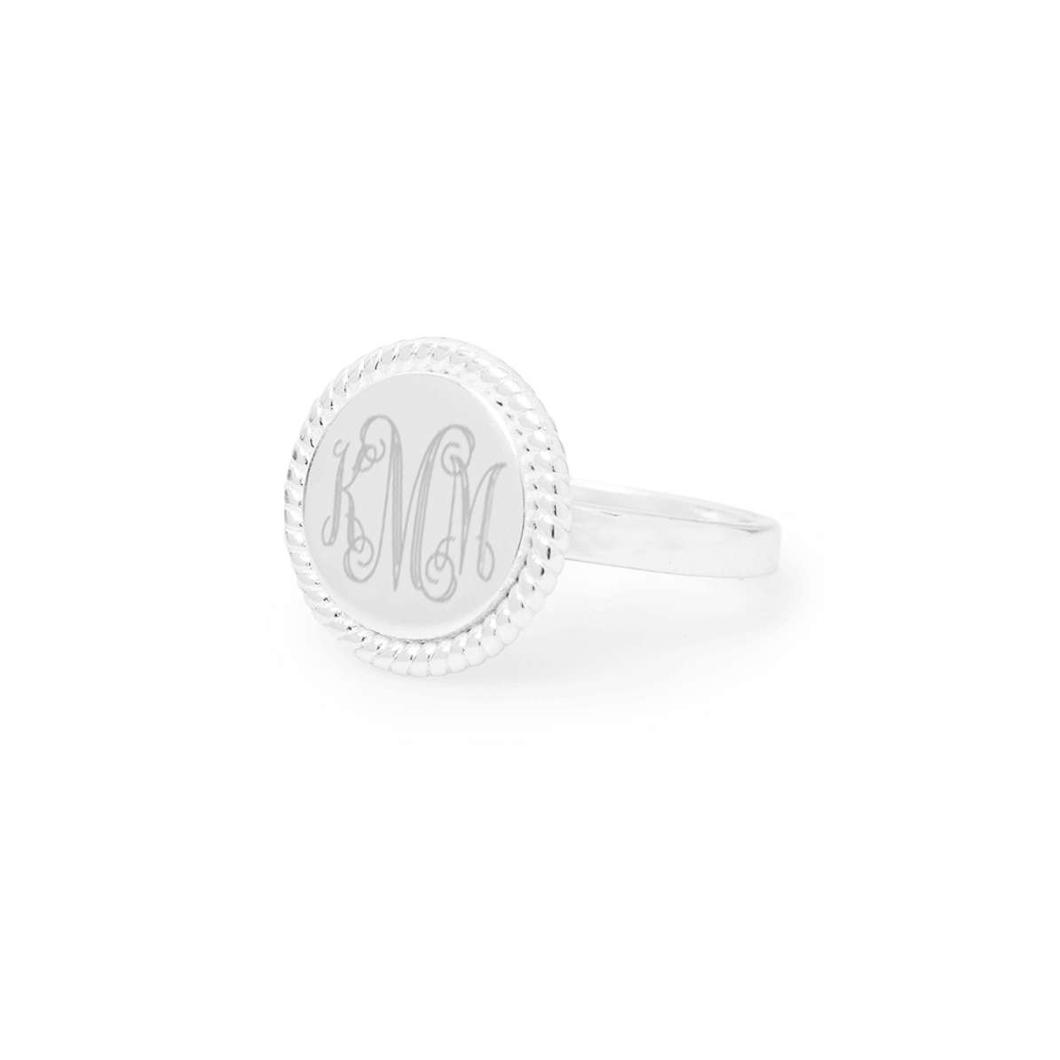 Monogrammed Nala Ring | Marleylilly