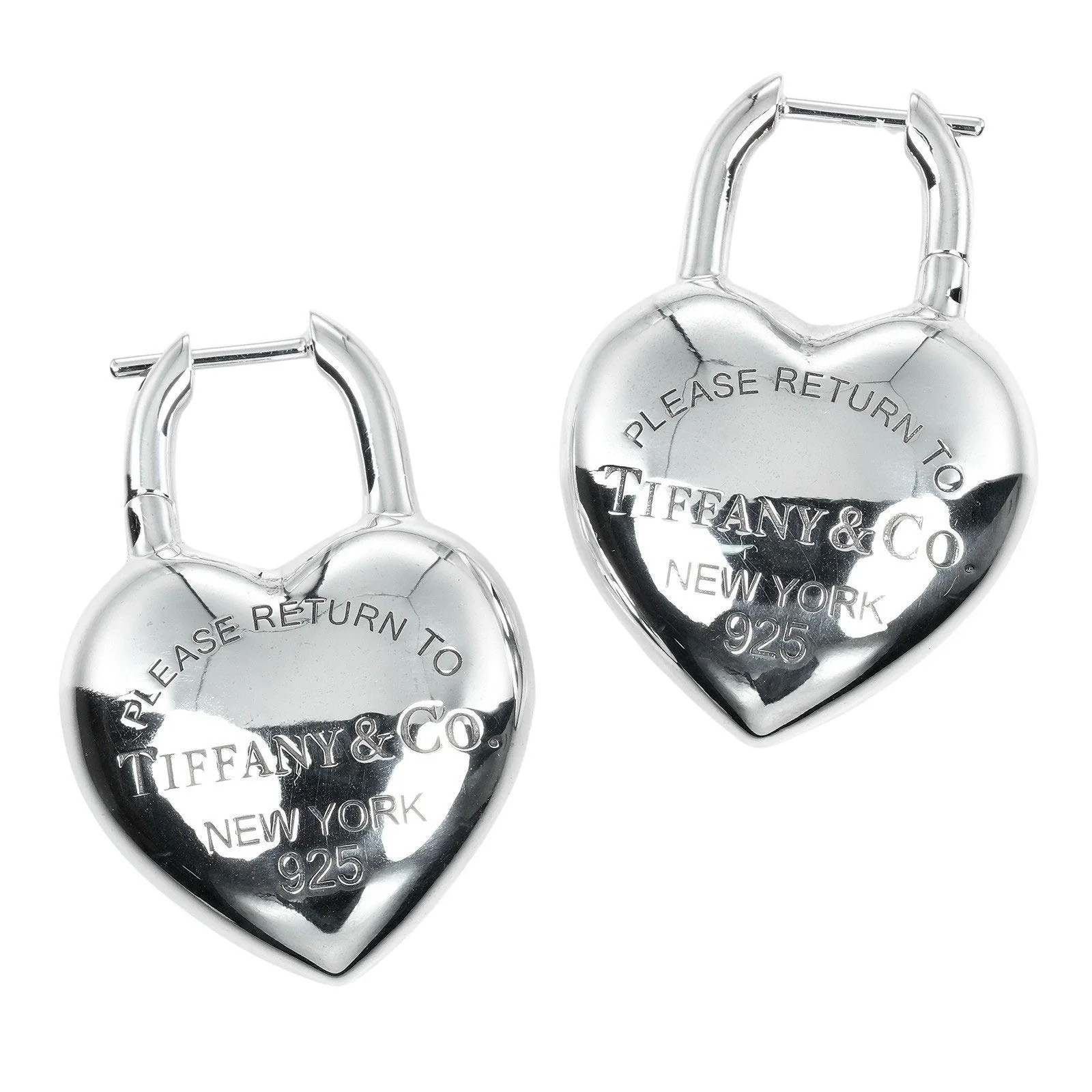 Tiffany & Co Full Heart Earring Jewelry (Pre-Owned) | Shop Simon