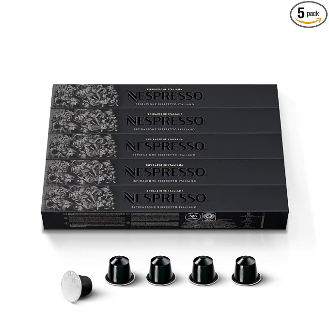 Nespresso Capsules OriginalLine, Ristretto Intenso, Dark Roast Coffee, Coffee Pods, Brews 1.35 Ou... | Amazon (US)