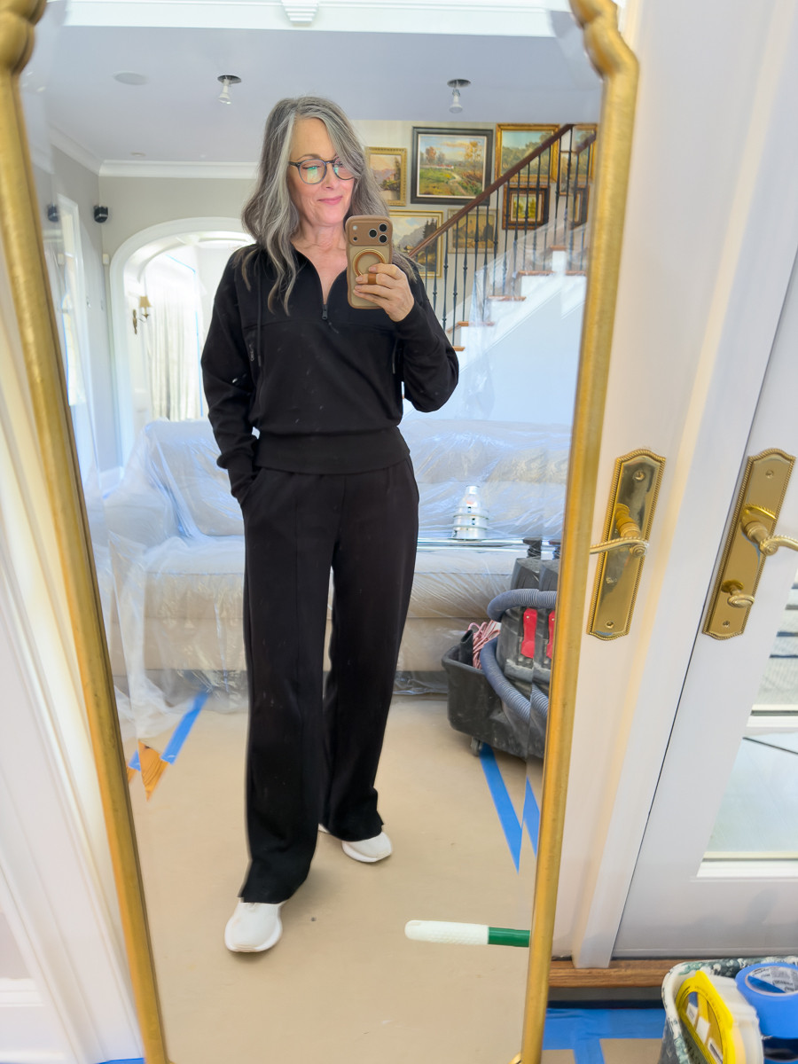  

 Size medium in Old Navy sweatsuit pieces. 

#LTKootd #LTKActive #LTKOver40