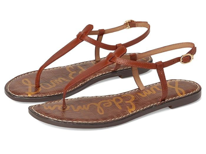 Sam Edelman Gigi Women's Sandals Cyprus Tan Leopard : 9.5 W, Leather/Synthetic | Zappos.com