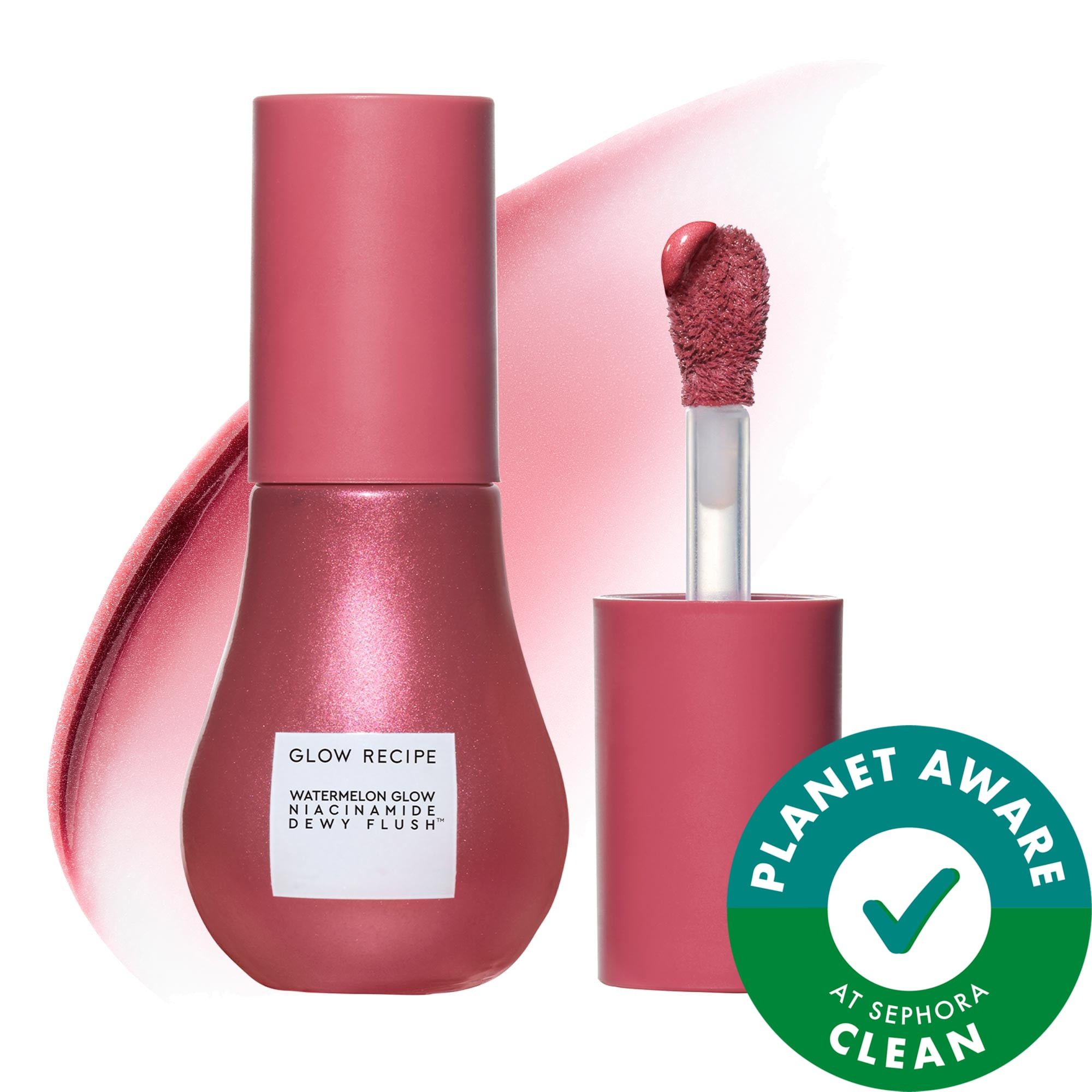 Glow Recipe Watermelon Glow Niacinamide Dewy Flush - Brightening Serum Blush Berry Flush .4 oz / 12 ml | Sephora (US)