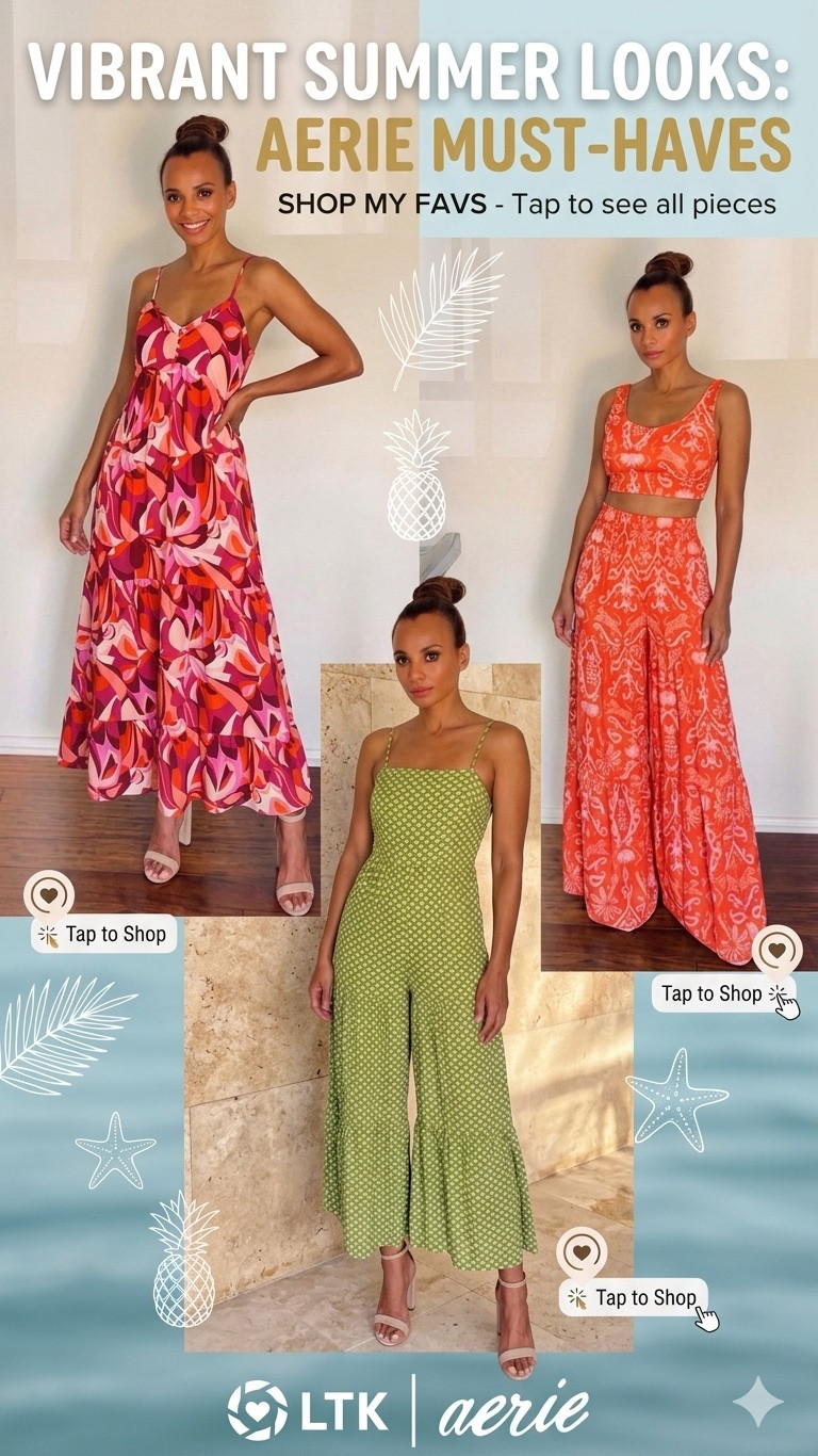 Vibrant Aerie sets for sunny days ahead! ☀️ Shop your fave summer looks now with LTK. #aerie #LTKfit #summerstyle

#LTKxAerie #LTKgrwm #LTKootd