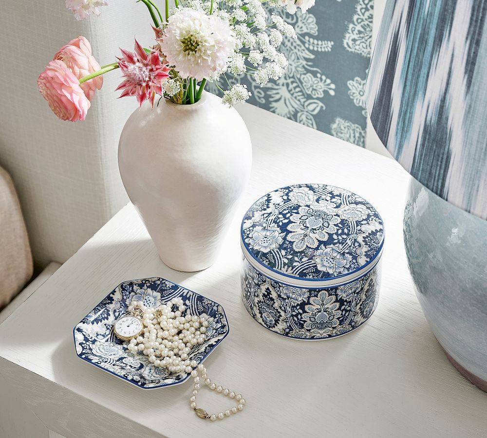 Kravet Arboretum Jewelry Box | Pottery Barn (US)