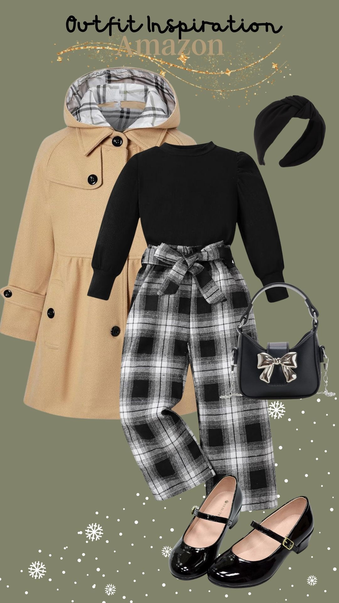 Holiday girl’s outfit inspiration ✨
little girls, big girls 👧 
Amazon finds 🎁

#LTKFindsUnder100 #LTKKids #LTKHoliday