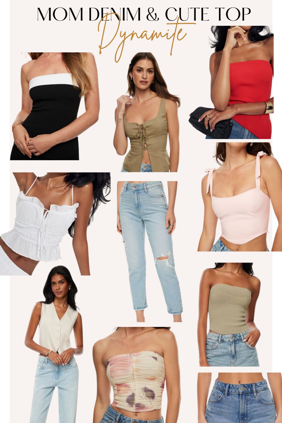 Mom Jeans + Mom Shorts + Cute Tops
Summer Outfits - Shop My Dynamite Order

#LTKcanada