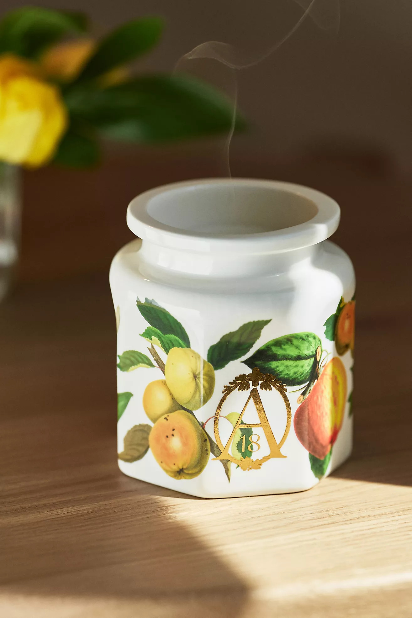 Apothecary 18 Fruity Harvest Apple & Vanilla Ceramic Candle | Anthropologie (US)
