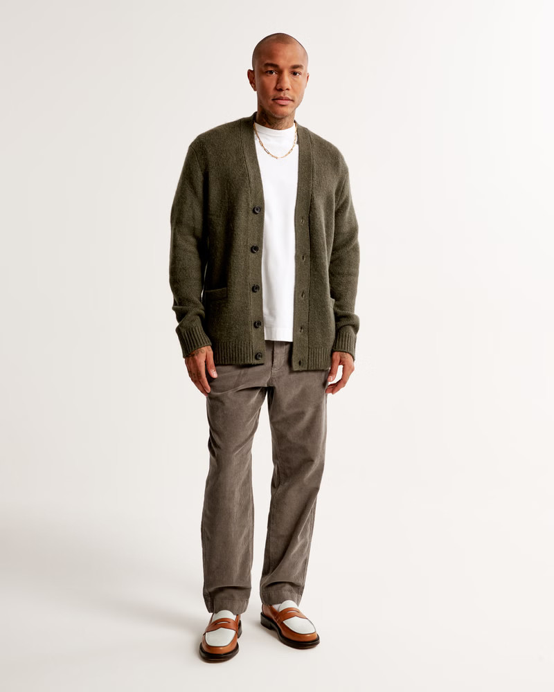 Men's Loose Corduroy Pant | Men's Bottoms | Abercrombie.com | Abercrombie & Fitch (US)
