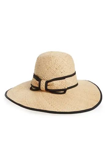 Women's Kate Spade New York Olive Drive Straw Hat - Brown | Nordstrom