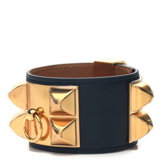 HERMES

Swift Collier de Chien CDC Bracelet S Black | Fashionphile
