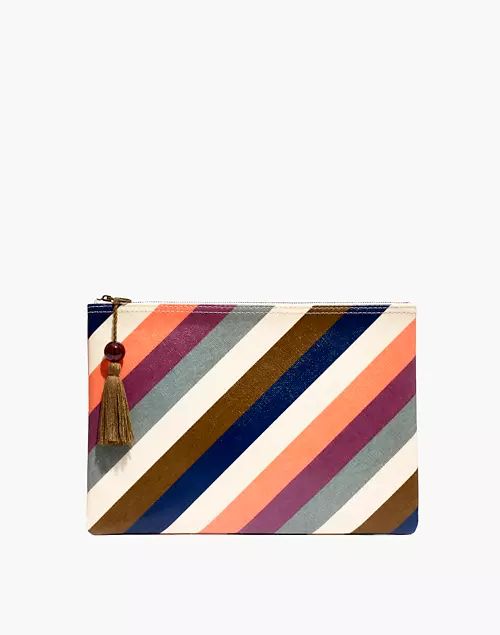 Large Tassel Zip Pouch | Madewell