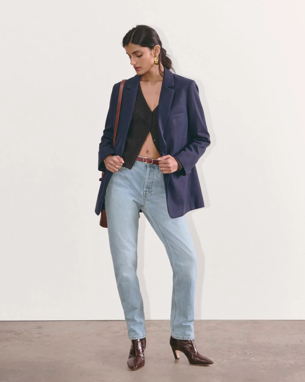 Everlane �90s Cheeky� Jean | Vintage Sunbleached Blue | 26.5" Inseam | 24 | Everlane