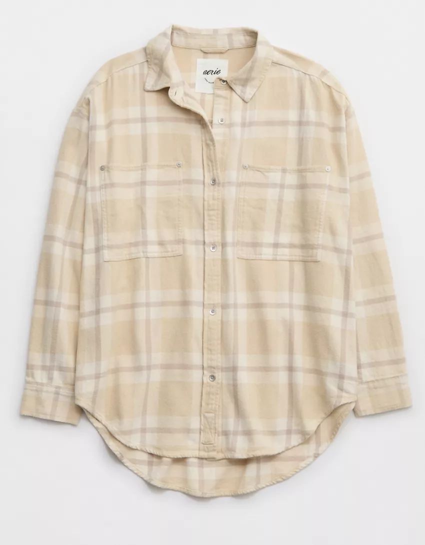 Aerie Anytime Fave Flannel Shirt | Aerie