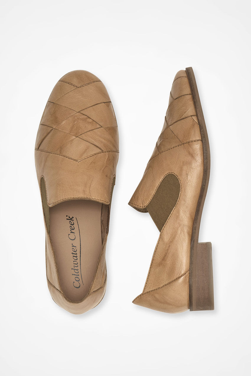 Toubkal Leather Flats by Walk With Me™ | Coldwater Creek