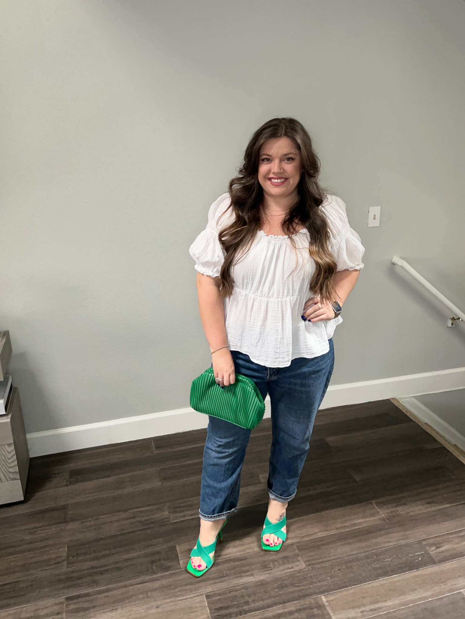 A touch of green 💚

#LTKcurves #LTKstyletip #LTKunder50
