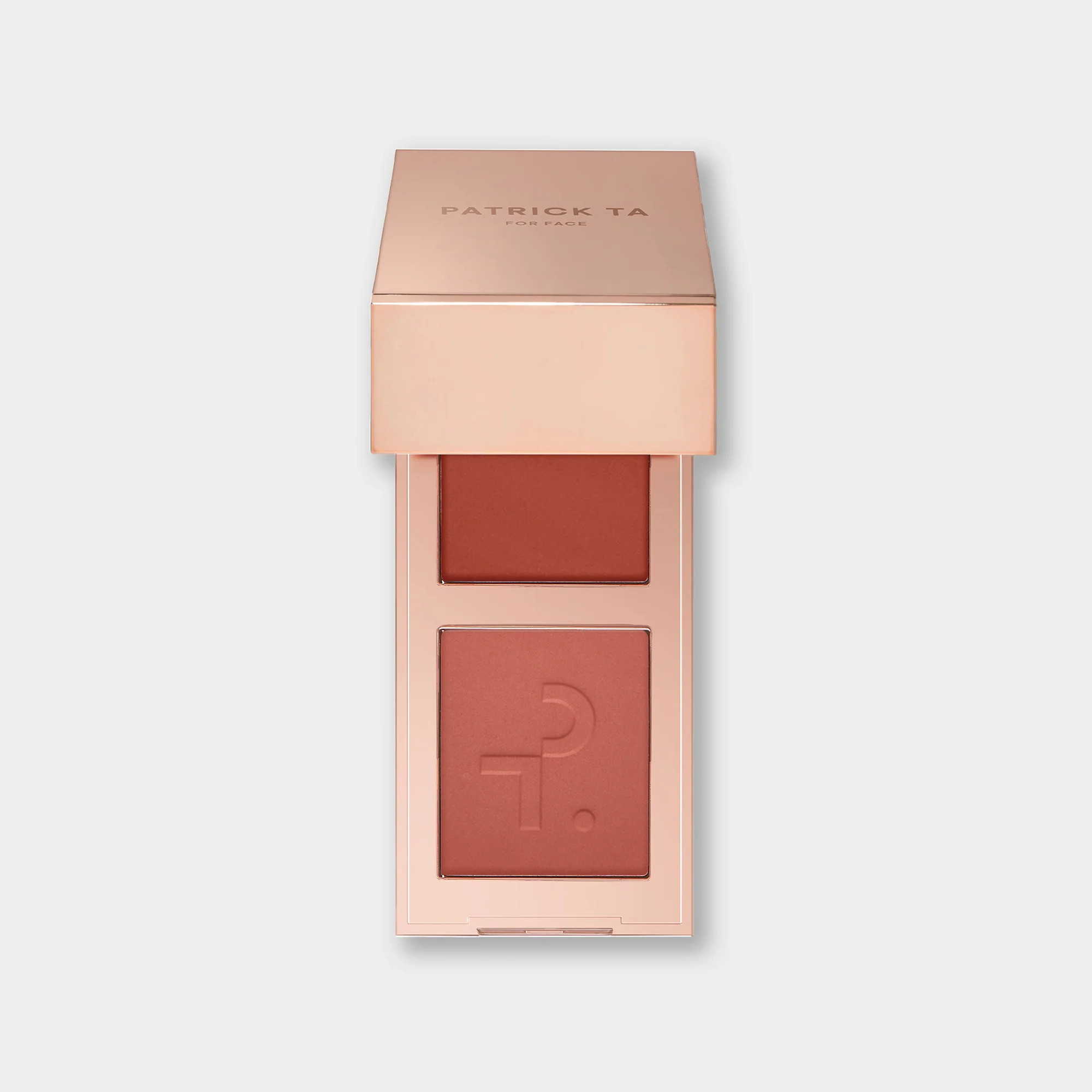Mini Major Headlines Double-Take Cr\u00e8me & Powder Blush Duo | Patrick Ta Beauty