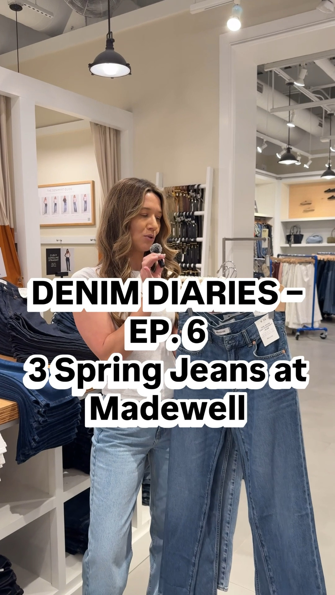 Madewell Spring Denim Review – 3 Pairs I Tried On 🤍

Tried three spring ready jeans @Madewell  — here’s what stood out, what I liked, and what I’d skip.
	•	Pair 1: Low-slung baggy – flattering, versatile, super wearable
	•	Pair 2: Dean East Straight– comfortable, but shape didn’t feel right for me
	•	Pair 3: perfect wide leg crop – loved the wash, clean and elevated

I didn’t take any of these home, but I styled my top picks, and you can see those in upcoming Denim Diaries episodes.

✅ True to size - I get 26 in Madewell now - the 3rd pair was a 26 but 26 would be betterr
✅ Low-to-high rise
✅ Perfect for women looking for polished, modern denim

Tap for links & similar styles!

#LTKOver40 #LTKvlog

#LTKSeasonal