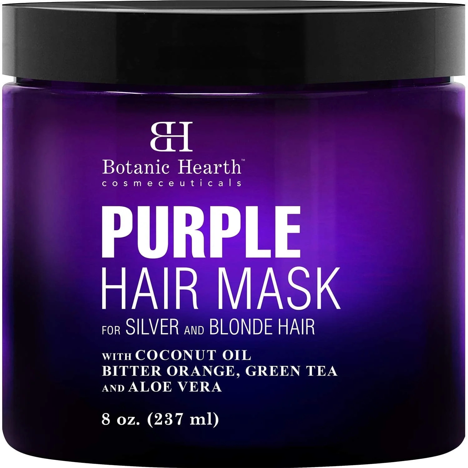 Botanic Hearth Purple Hair Mask for Silver and Blonde Hair – 8 oz – Toning Hair Treatment wit... | Walmart (US)