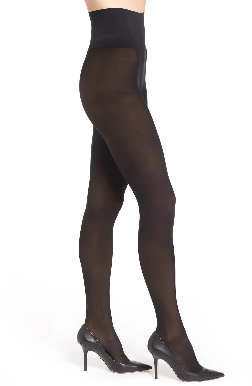 Commando Semi Opaque 35 Denier Tights, Size Medium in Black at Nordstrom | Nordstrom Canada