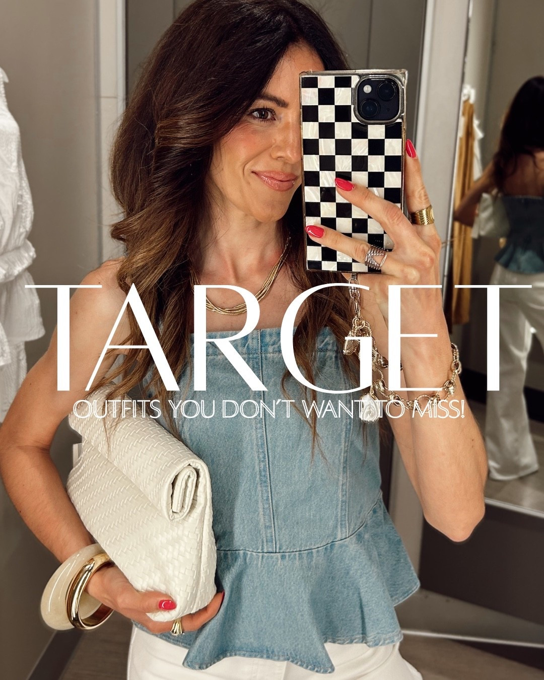 Outfits from target you don’t want to miss!
TTS on denim shorts
Size 2 and XS for striped set
Size small knit ruffle tank
Size 2 in white denim (normally 0)
Trousers my tts, XS
textured white cardigan size small.

#LTKTravel #LTKMothersDay #LTKootd