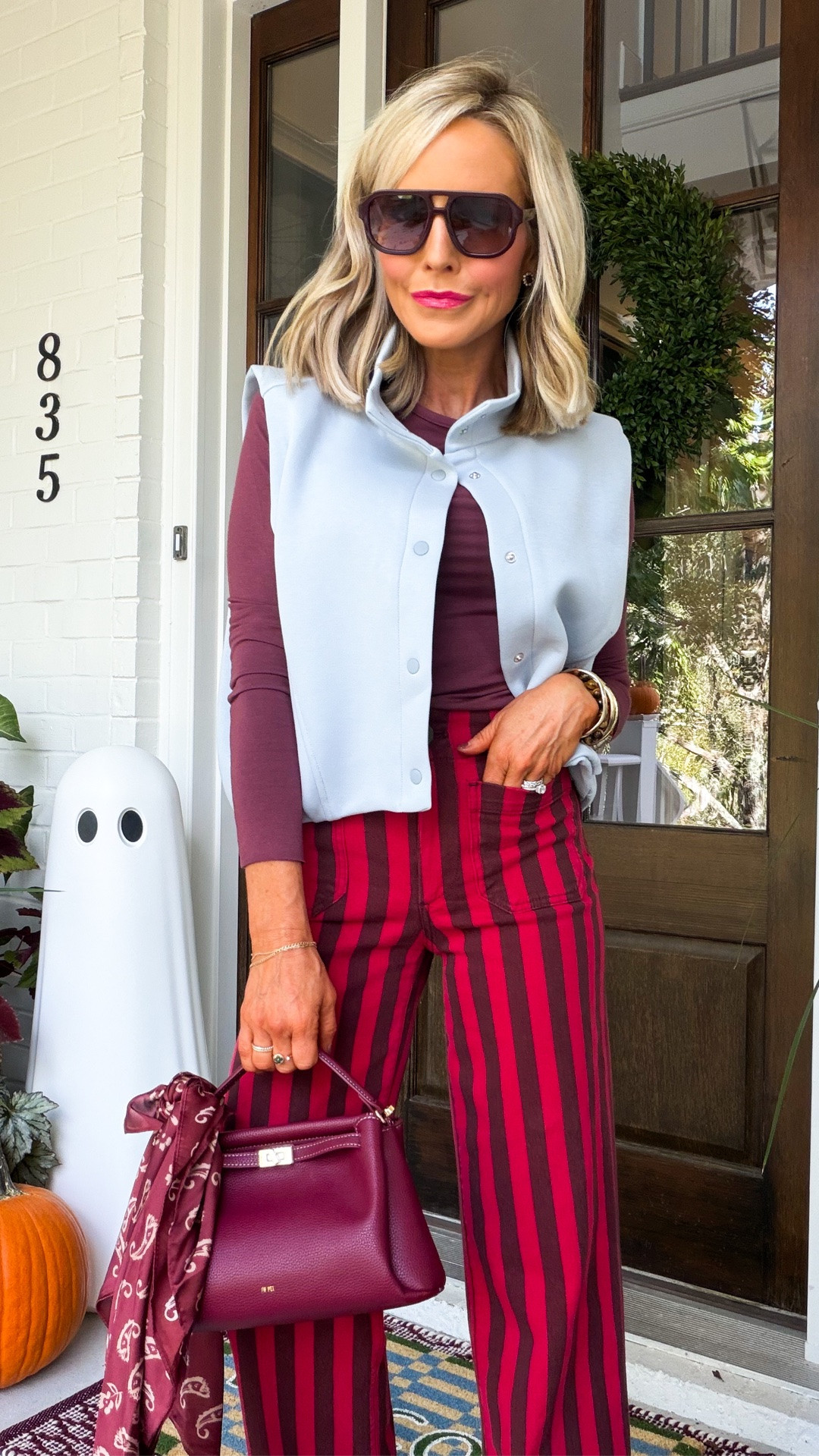 30% off my @Anthropologie favs!! wearing XXS in vest and size 24 in pants!