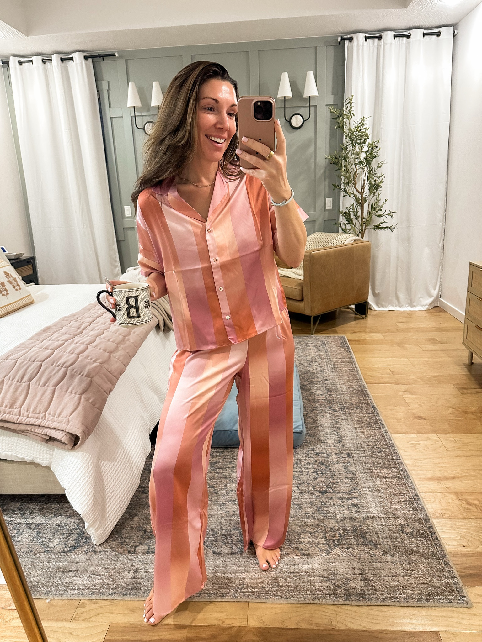 #walmart 
Wearing size small in the BEST brand of pajamas ever and they are under $20!

#LTKStyleTip #LTKFindsUnder50