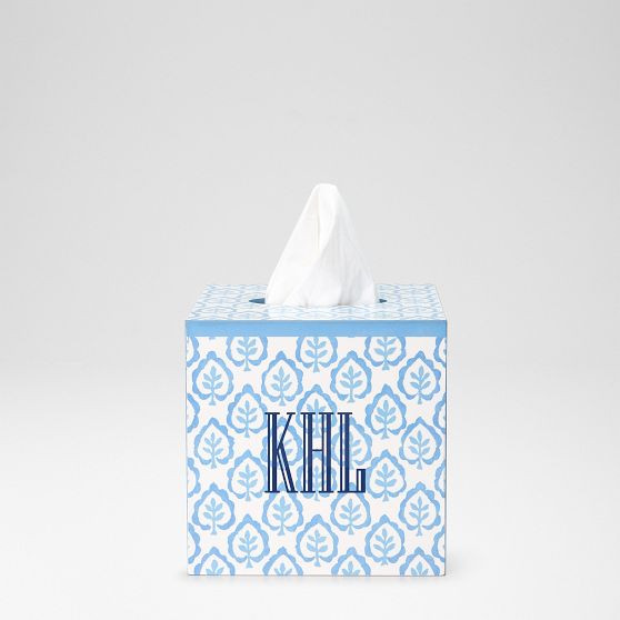 Sanderson Lacquer Tissue Box | Mark and Graham