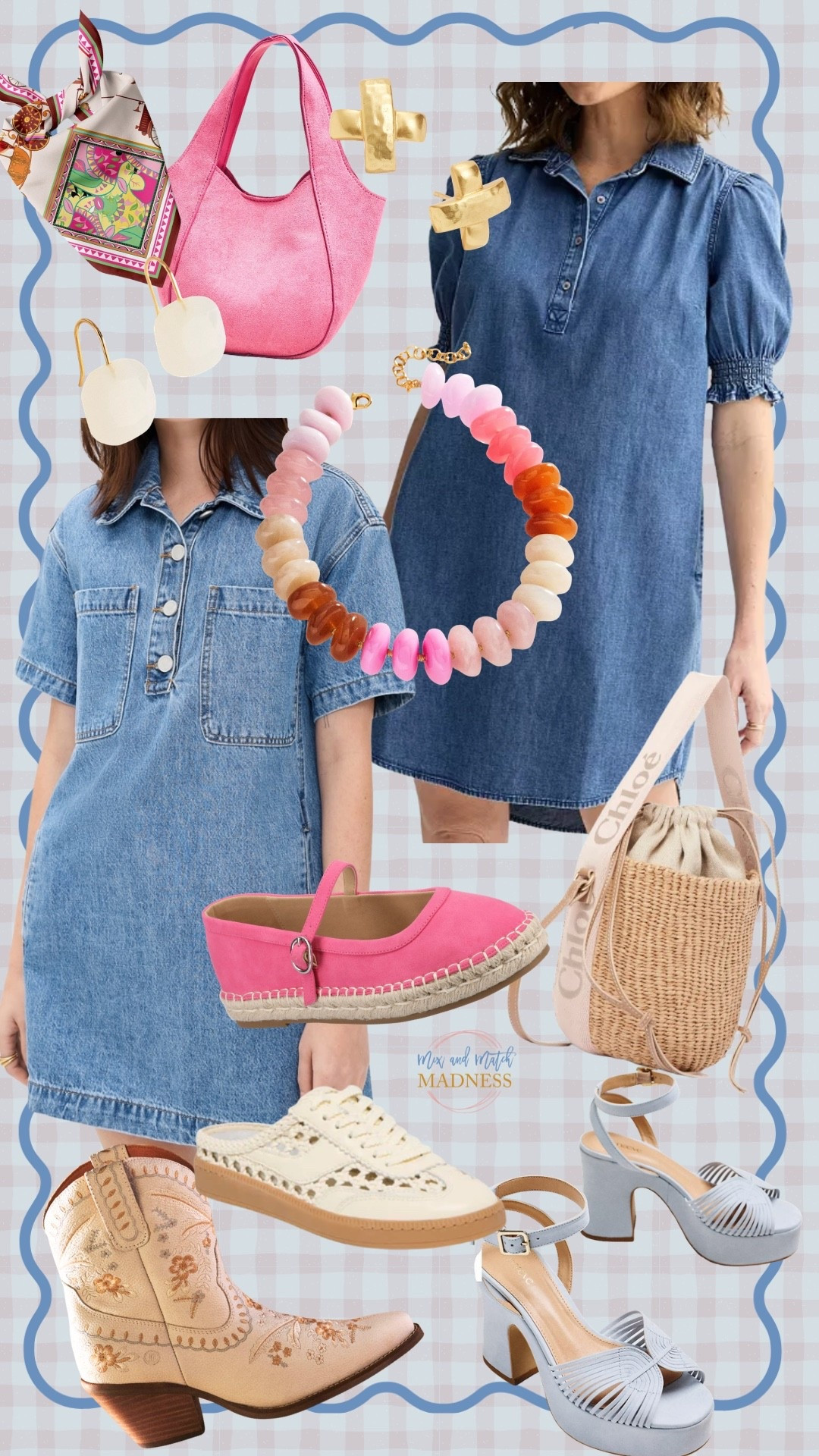 A denim dress is a closet staple!! Endless ways to style them….flats, heels, sneakers or boots. Add a pop of color and you’re set! 

#LTKOver40 #LTKdayinmylife #LTKgrwm