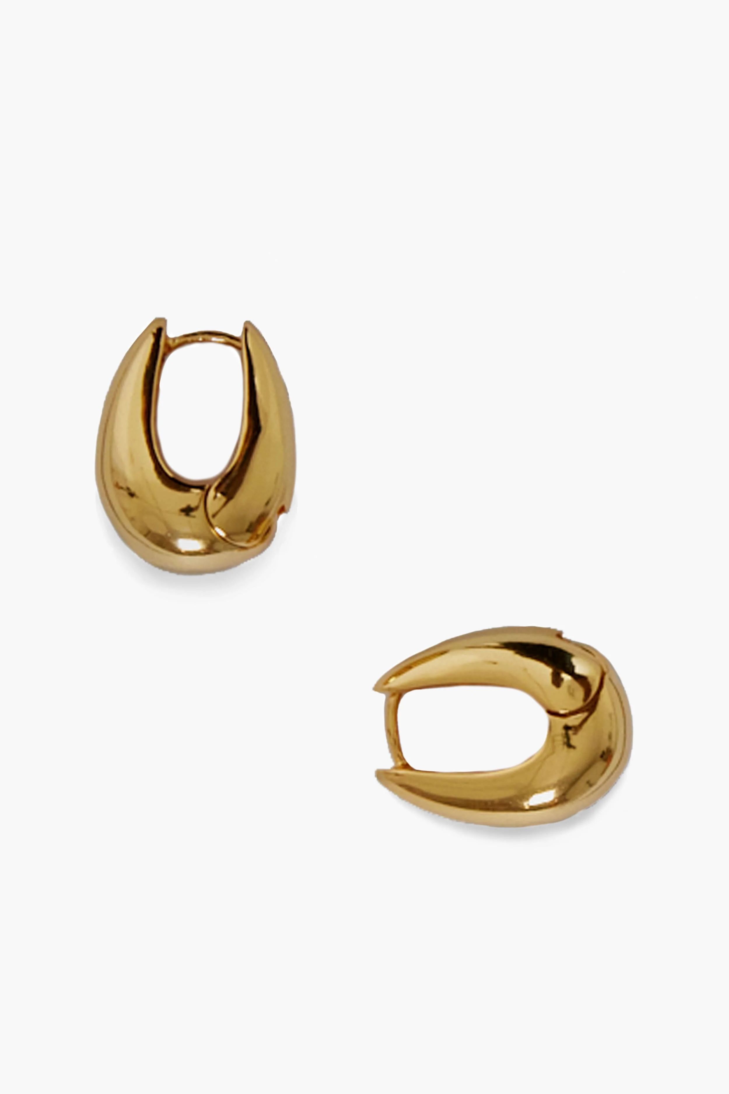 Mini Gold Drop Hoop Earrings | Tuckernuck (US)