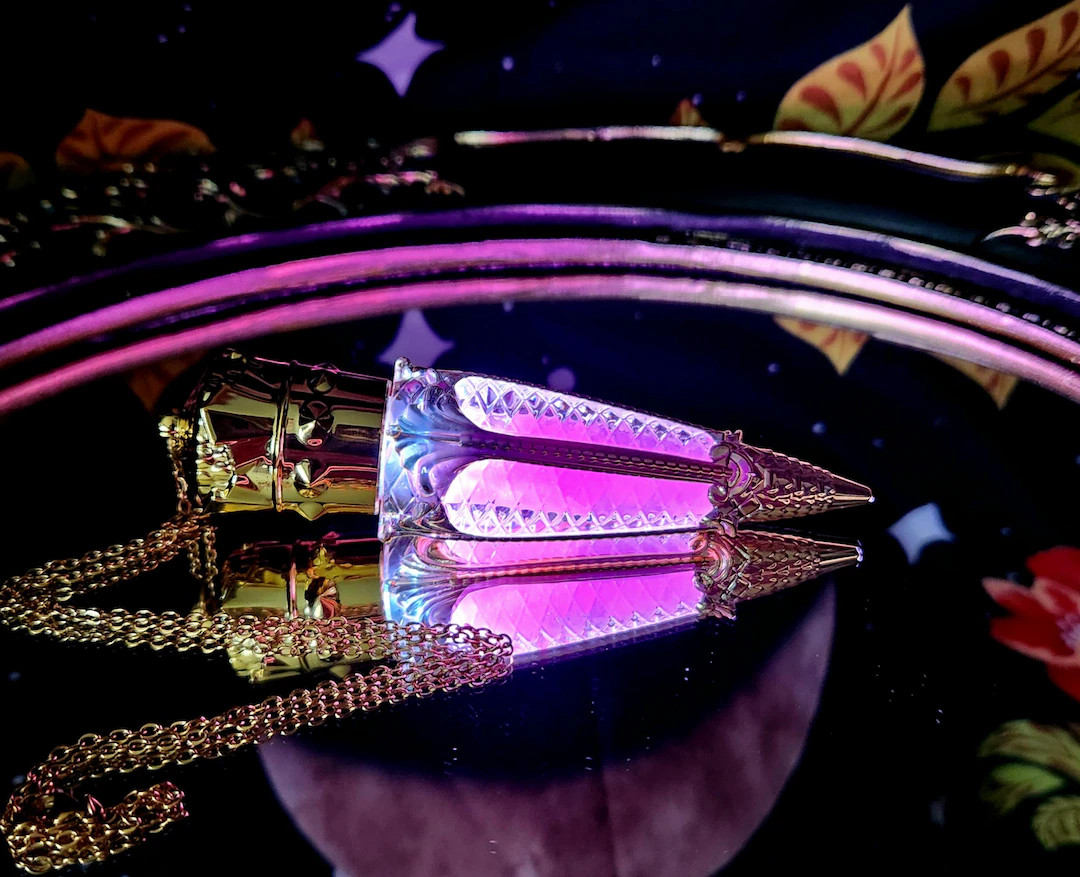 Immortality elixir  - goth vial necklace - cosplay jewelry - vampire vial - vial necklace - immor... | Etsy (US)