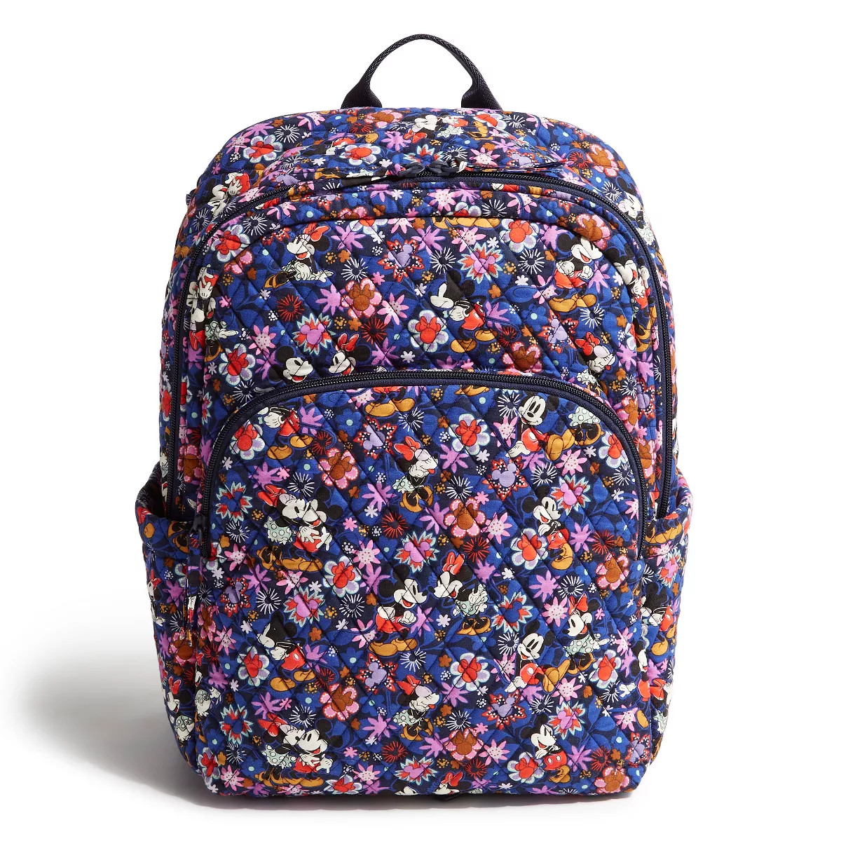 Vera Bradley Women's Outlet Disney Cotton Essential Large Backpack Mickey & Minnie Sweet Floral B... | Target