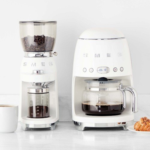 Smeg White Coffee Starter Bundle | Williams-Sonoma