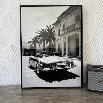 Luxury Car B&W Wall Art | eBay US