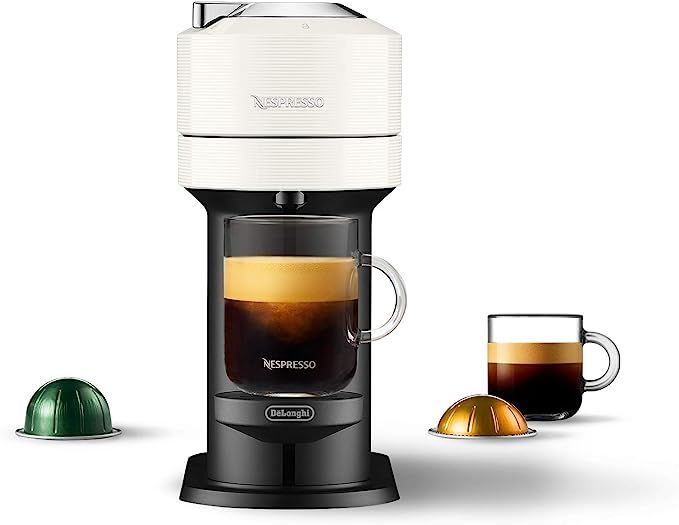 Nespresso Vertuo Next Coffee and Espresso Machine by De'Longhi, White, Compact, One Touch to Brew... | Amazon (US)