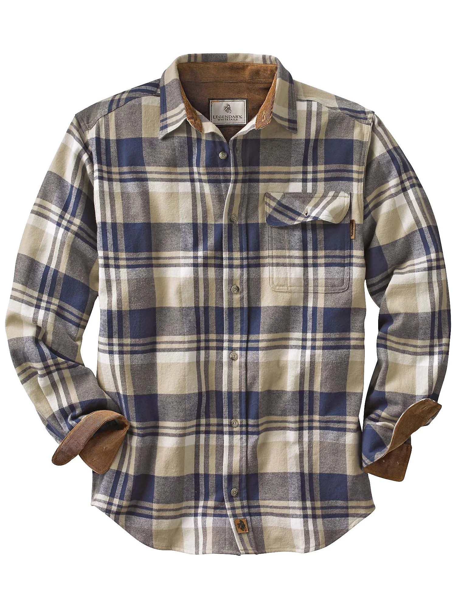 Legendary Whitetails Men's Buck Camp Flannel Shirt | Walmart (US)