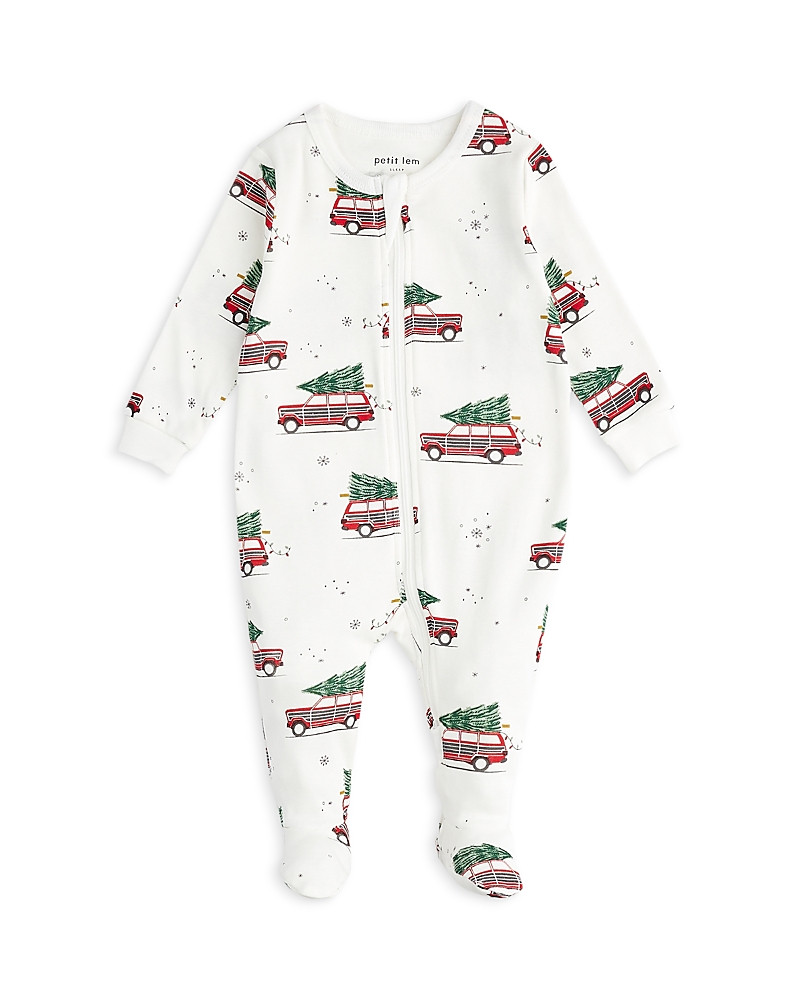 Firsts by petit lem Boys' Festive Cars Footie - Baby | Bloomingdale's (US)