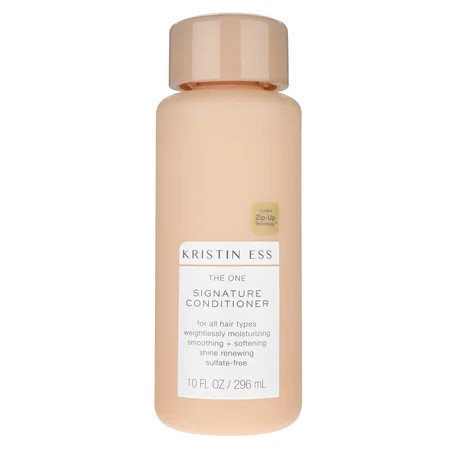 Kristin Ess Hair One Signature Conditioner for Dry Damaged Hair, Moisturizes, Smooths + Softens Dry Hair, Sulfate Free + Color Safe, 10oz | Walmart (US)