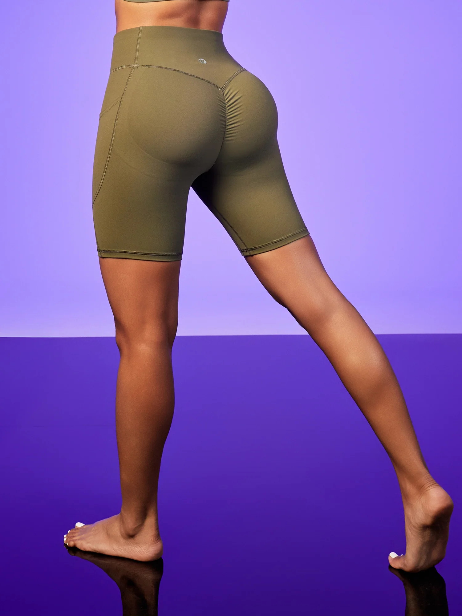 IUGA PowerTight Butt Lifting No Front Seam Scrunch Shorts | IUGA