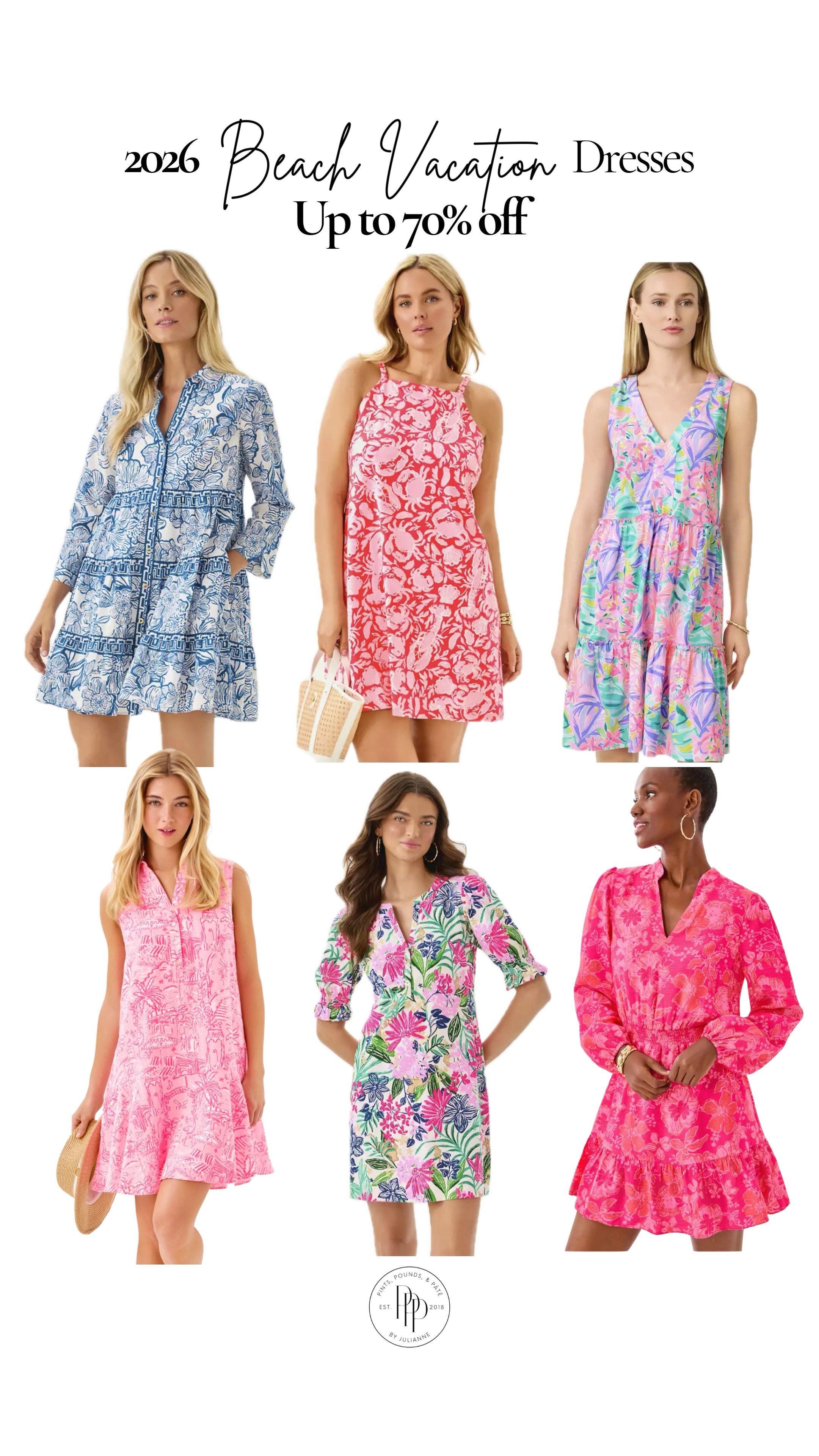 Beach vacation dresses + they are all up to 70% off!!

Vacation, dress, beach, travel, Lilly
Pulitzer 

#LTKSeasonal #LTKFindsUnder50 #LTKSaleAlert