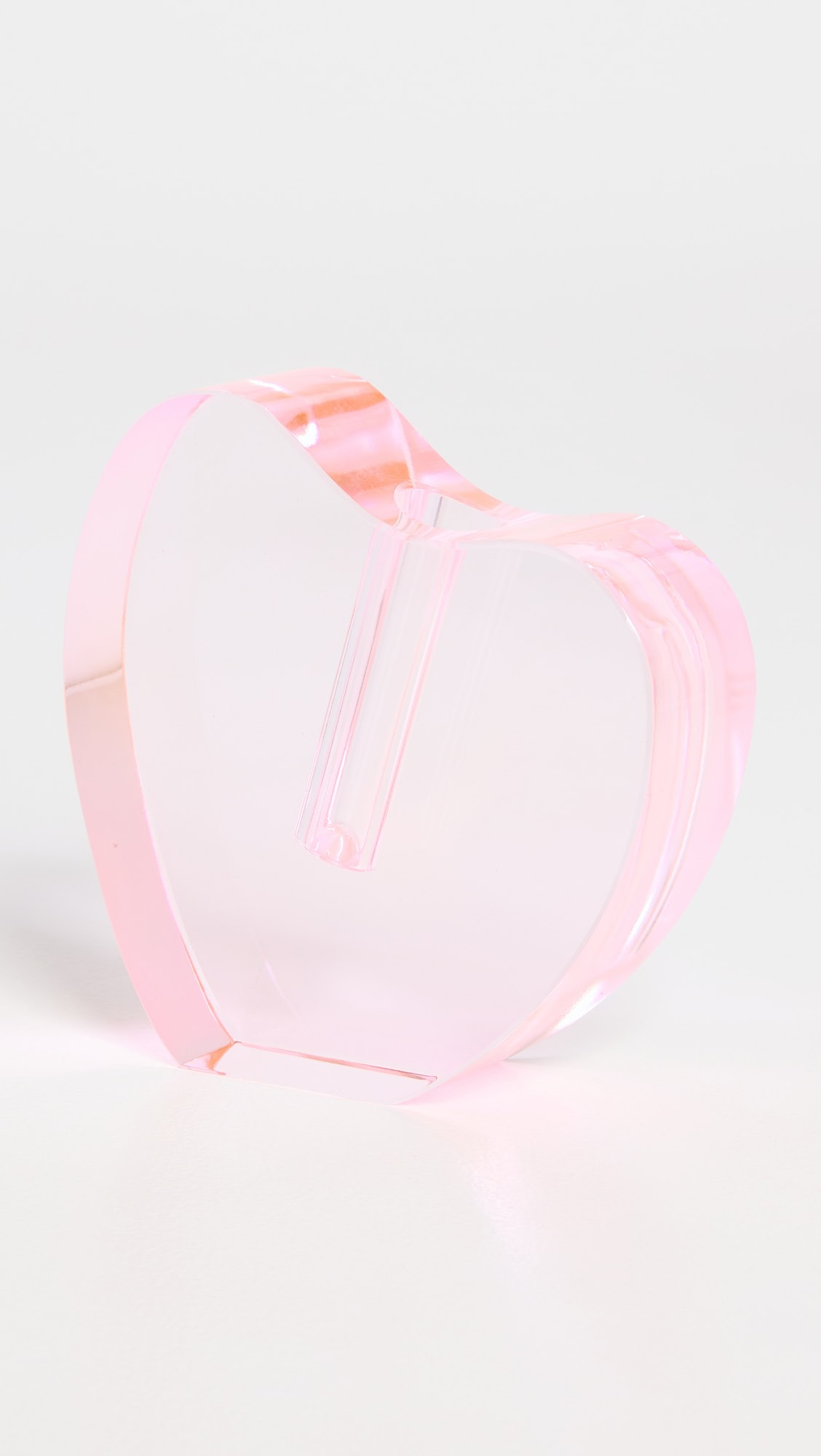 Crystal Glass Heart Vase Small | Shopbop