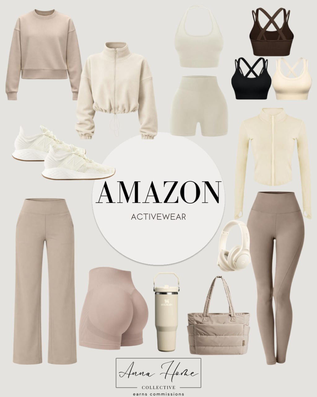 This Amazon activewear set is my go-to for busy days when I still want to look put together. Soft neutral tones, super flattering fits, and pieces you can mix and match for workouts, errands, or travel days. 

// Amazon, Amazon Finds, Amazon Fashion, Amazon Activewear, Amazon Workout, Amazon Fitness, Amazon Workout Amazon Workout Set, Amazon Workout Outfits, Amazon Athleisure, Amazon Athletic Wear, Athleisure Amazon, Athleisure Outfits, Athleisure Set, Sweatshirt, Fleece Jacket, Sports Bra, Womens Sneakers, Track Jacket, Workout Leggings, Yoga Pants, Workout Shorts, Tumbler, Gym Bag, Tote Bag, Headphone 

 #LTKfitnessgoals #LTKActive #LTKFindsUnder100
