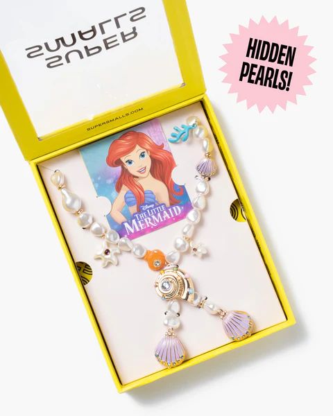 Disney The Little Mermaid Ariel Shell Locket Necklace | Super Smalls