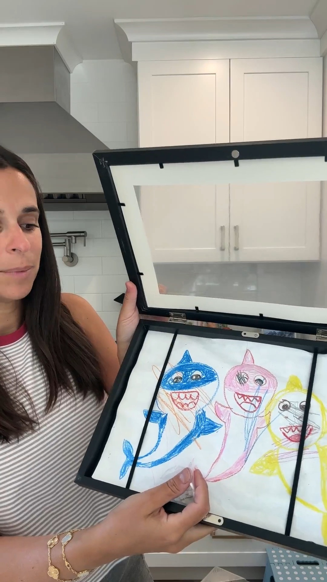 Toddler moms, you need this! 🖼️

If you’re constantly bringing home artwork from daycare, preschool, or craft time, this artwork frame is such a simple solution. It displays your child’s favorite pieces while storing dozens more inside.

A practical organization find that also doubles as meaningful home decor. Linked here!

Tank top: wearing a size small

#LTKmomlife #LTKSaleAlert #LTKKids