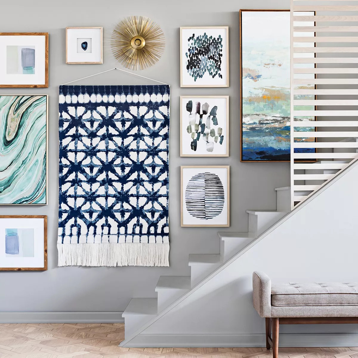 Verken Mid Century Modern Settee Bench - Threshold™ | Target