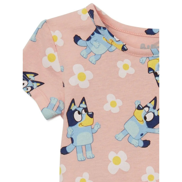 Bluey Toddler Girl Print Skater Dress, Sizes 12M-5T - Walmart.com | Walmart (US)