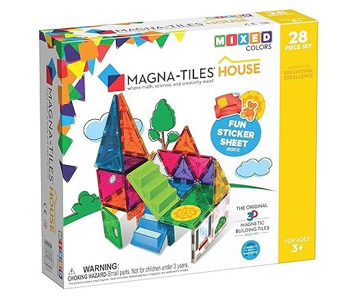 Magna Tiles - MAGHOUSE House Set, The Original, Award-Winning Magnetic Building, Creativity & Edu... | Amazon (US)
